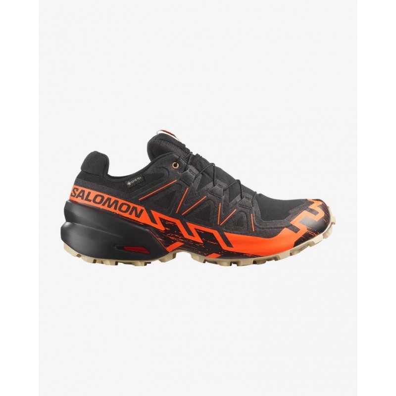 Salomon Speedcross 6 GTX Black/Shocking/Orange M's - Salomon - sporteque.ca