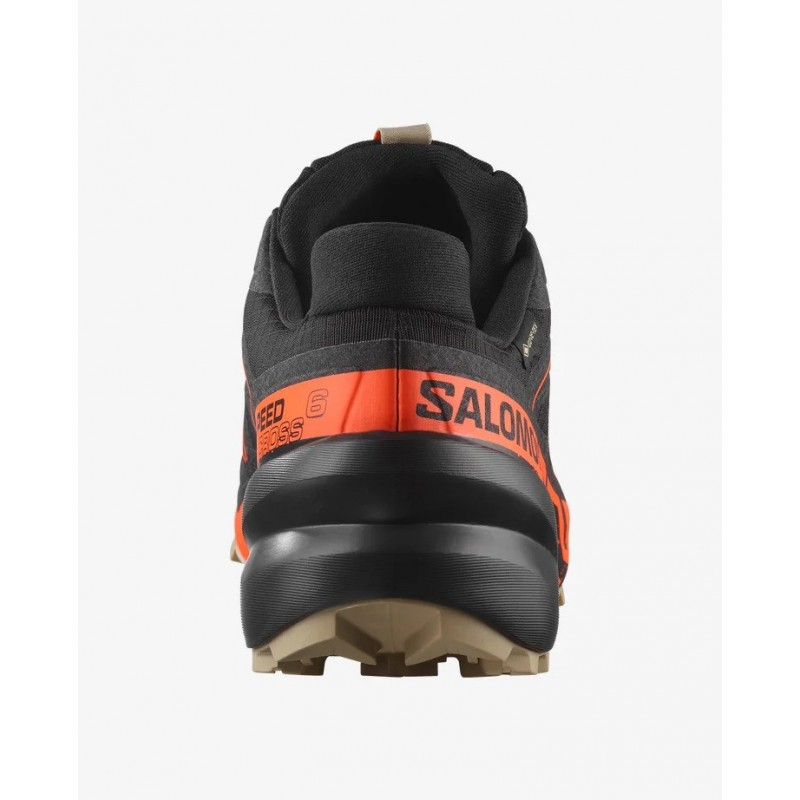 Salomon Speedcross 6 GTX Black/Shocking/Orange M's Shoe size 12