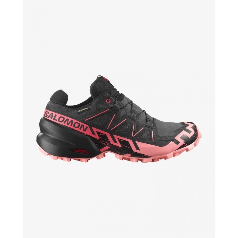 Salomon Speedcross 6 GTX W's Nine Iron/Black/Pink - Salomon - sporteque.ca
