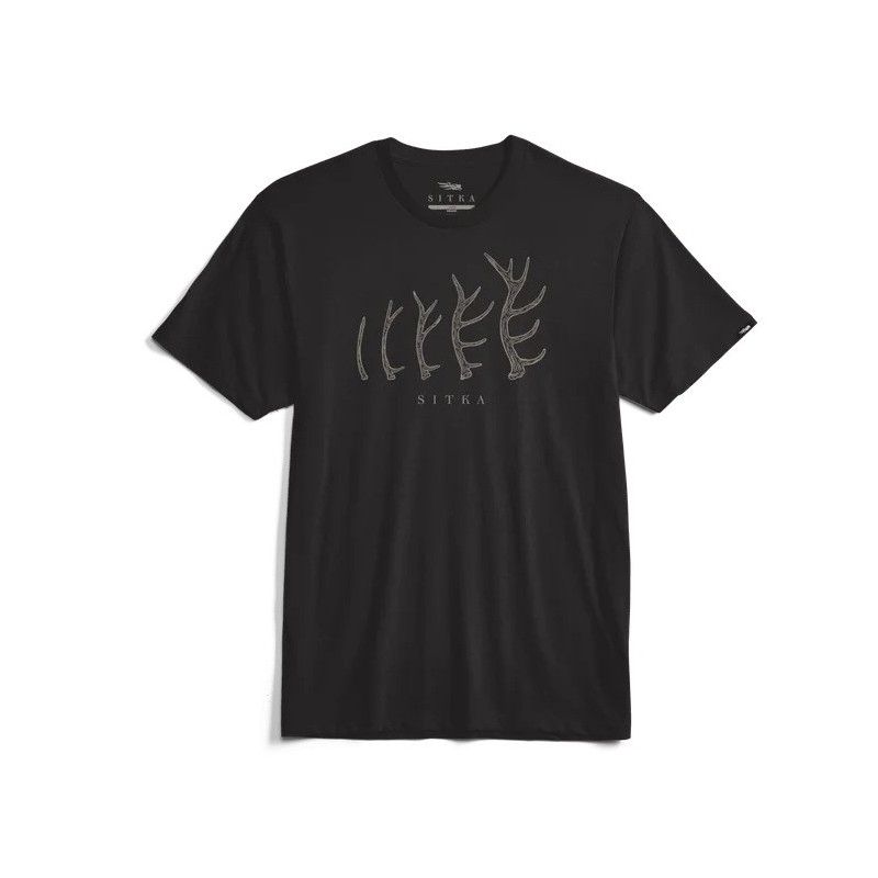 Sitka Elk Evo Tee Sitka Black - Sitka - sporteque.ca