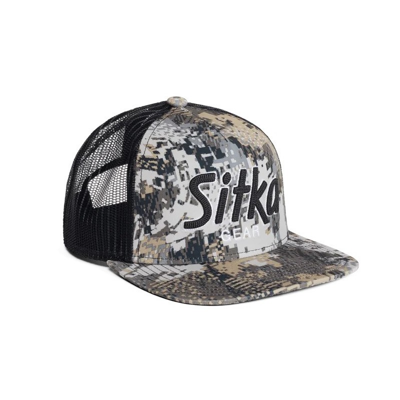 Sitka Optifade 90s Script Flat Bill Trucker Optifade Elevated II - Sitka - sporteque.ca