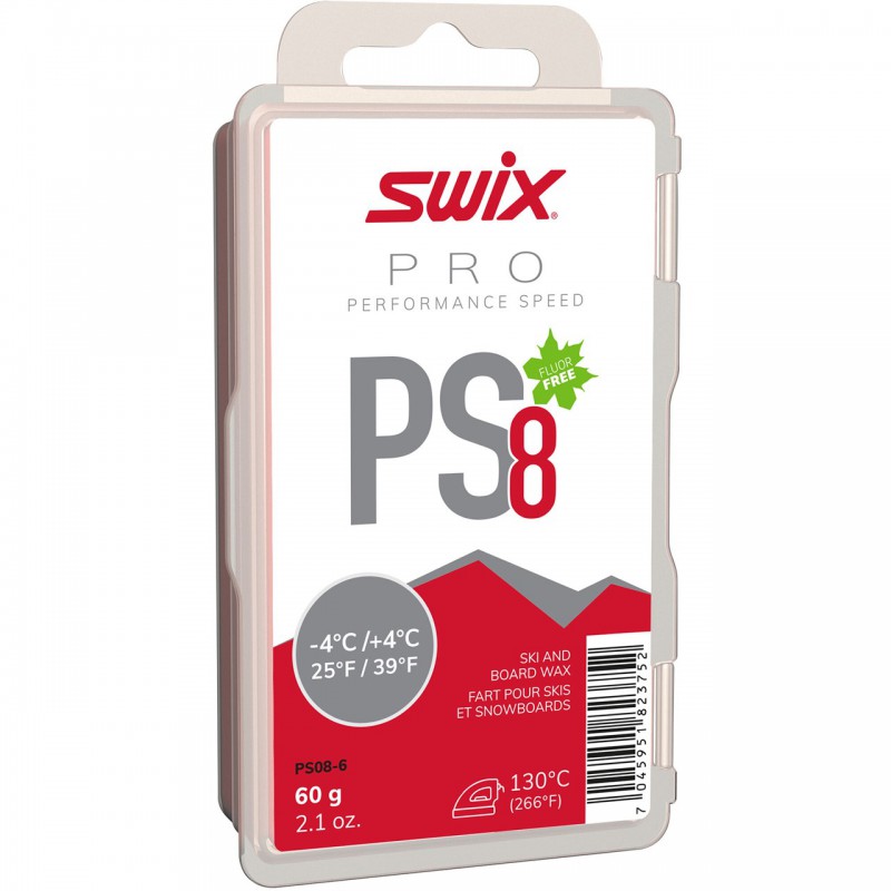 Swix PS8 Rouge -4/4, 180g - Swix - sporteque.ca
