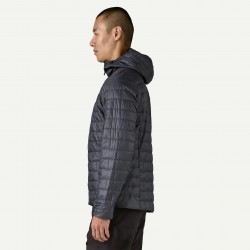Patagonia Nano Puff Hoody Smolder Blue Hommes - Patagonia - sporteque.ca