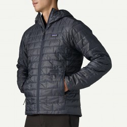 Patagonia Nano Puff Hoody Smolder Blue Hommes - Patagonia - sporteque.ca