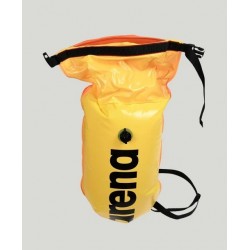 Bouée de Natation Arena en eau libre orange-jaune 17 L - Arena - sporteque.ca