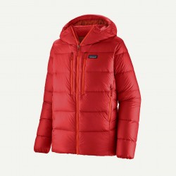 Patagonia Fitz Roy Down Hoody Amanita Red Hommes - Patagonia - sporteque.ca