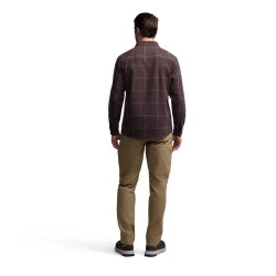 Sitka Hardwood Heavy Weight Flannel Cherry Wood Fall Plaid - Sitka - sporteque.ca