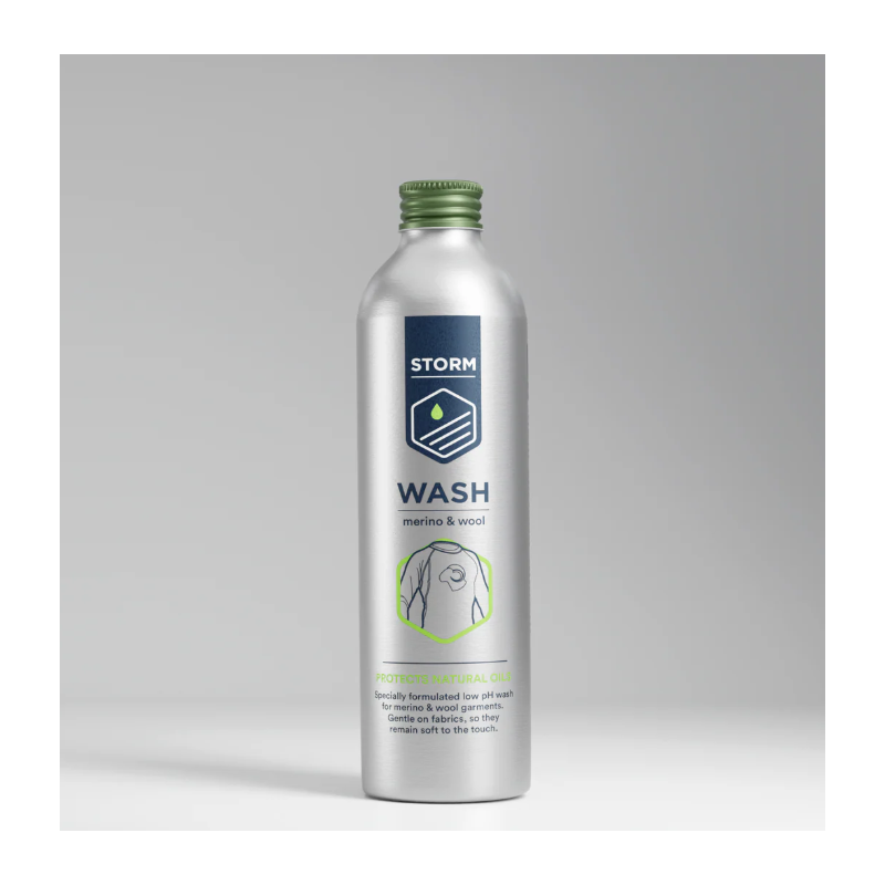 Storm Wool/Merino Wash - 225ml - Storm care - sporteque.ca