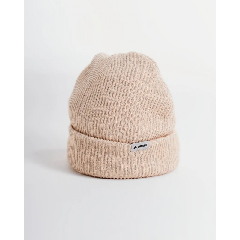 Orage All Gender Snowside Beanie Dark Birtch One Size - Orage - sporteque.ca