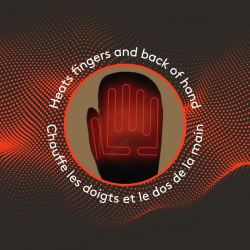 Kombi USB Warm It Up Adult Mitt black - Kombi - sporteque.ca