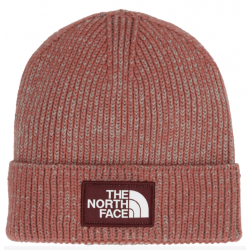 North Face Logo Box Cuffed Beanie Mars dust/Sumac - THE NORTH FACE - sporteque.ca
