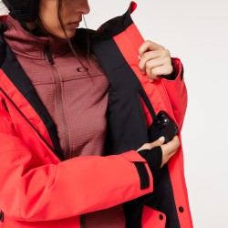 Oakley Women Canopy Insulated Jacket Hibiscus Red - OAKLEY - sporteque.ca