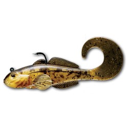 Live Target Gobie 4'' 1oz Naturelle Or Live Target Jig et leure souple