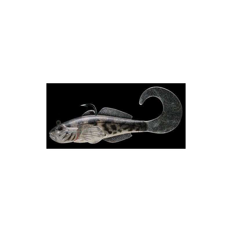 Live Target Goby 4'' 1oz Black Smoke Live Target Jig & Soft Bait