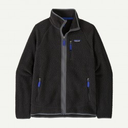 Patagonia Men's Retro Pile Jacket Black Forge Grey - Patagonia - sporteque.ca