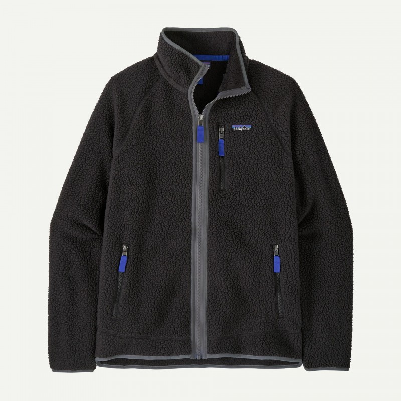 Patagonia Retro Pile Jacket Black Forge Grey Hommes - Patagonia - sporteque.ca