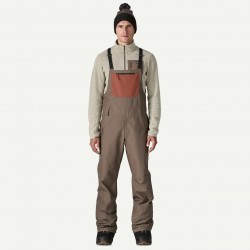 Patagonia M's Powder Town Bibs Reg Marlow Brown - Patagonia - sporteque.ca