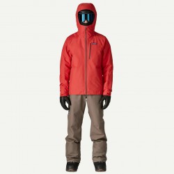 Patagonia M's Powder Town Bibs Reg Marlow Brown - Patagonia - sporteque.ca