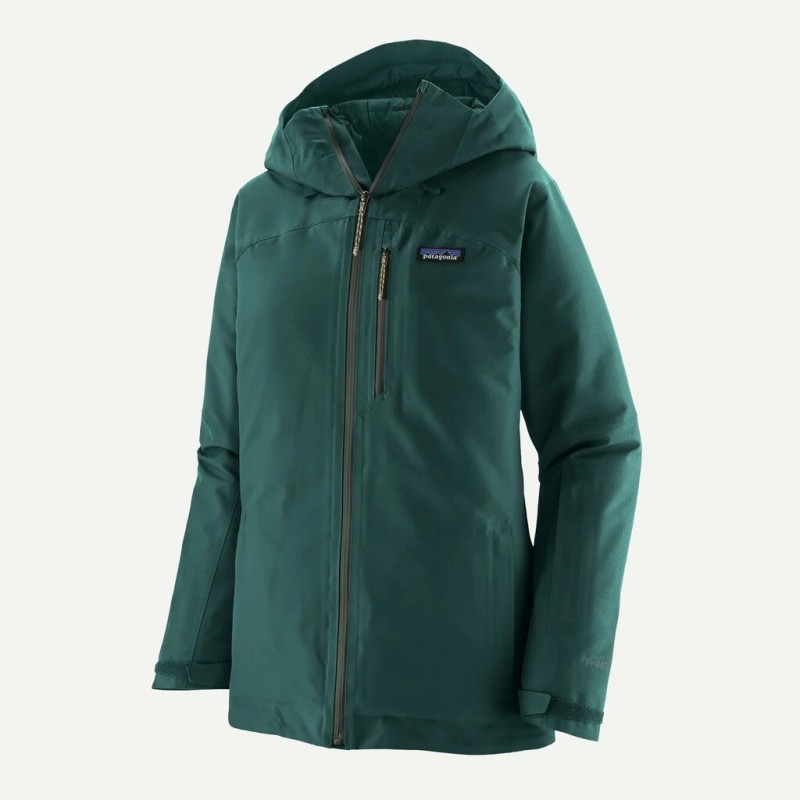 Patagonia Insulated Powder Town Jacket Cascade Green Femmes - Patagonia - sporteque.ca