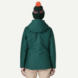 Patagonia Insulated Powder Town Jacket Cascade Green Femmes - Patagonia - sporteque.ca