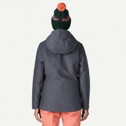 Patagonia Insulated Powder Town Jacket Smolder Blue/Orange Peel Femmes - Patagonia - sporteque.ca