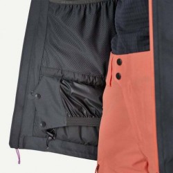 Patagonia Insulated Powder Town Jacket Smolder Blue/Orange Peel Femmes - Patagonia - sporteque.ca