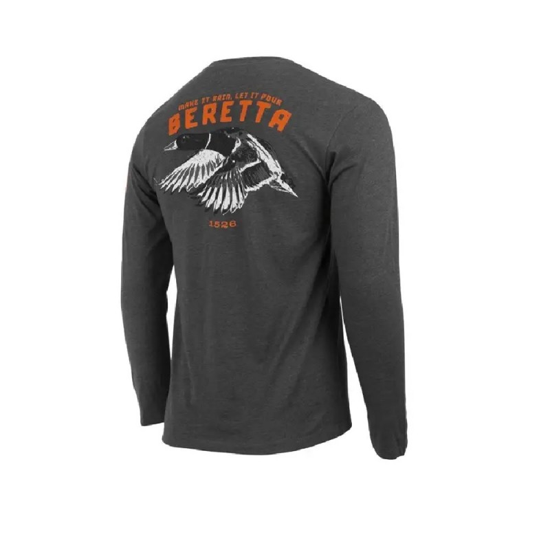 Beretta Highball L/S T-shirt Gris foncé - Beretta - sporteque.ca