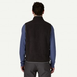 Patagonia Retro Pile Vest Black/Forest Grey Hommes - Patagonia - sporteque.ca