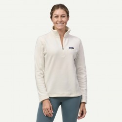 Patagonia W's Micro D 1/4 Zip Birch White - Patagonia - sporteque.ca