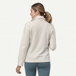 Patagonia W's Micro D 1/4 Zip Birch White - Patagonia - sporteque.ca