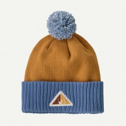 Patagonia Powder Town Beanie Snowsteps Patch: Talon Gold One Size - Patagonia - sporteque.ca