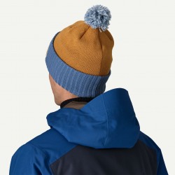 Patagonia Powder Town Beanie Snowsteps Patch: Talon Gold One Size - Patagonia - sporteque.ca