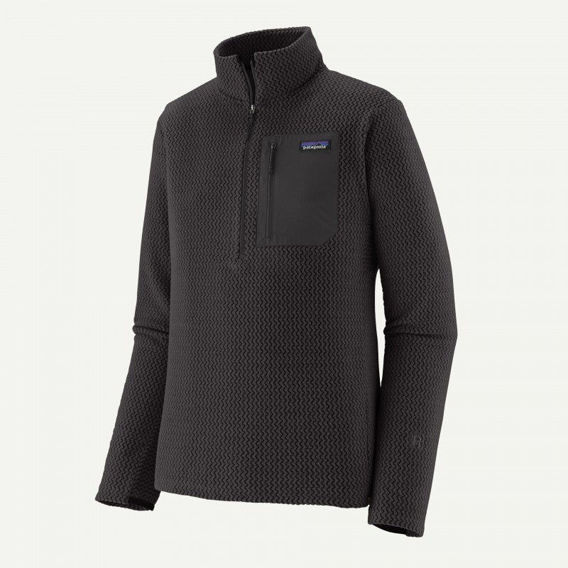 Patagonia M's R1 Air Zip Neck Black - Patagonia - sporteque.ca