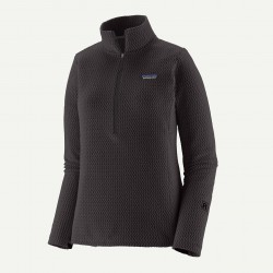 Patagonia R1 Air Zip Neck Black Femmes - Patagonia - sporteque.ca