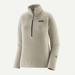 Patagonia R1 Air Zip Neck Wool White Femmes - Patagonia - sporteque.ca