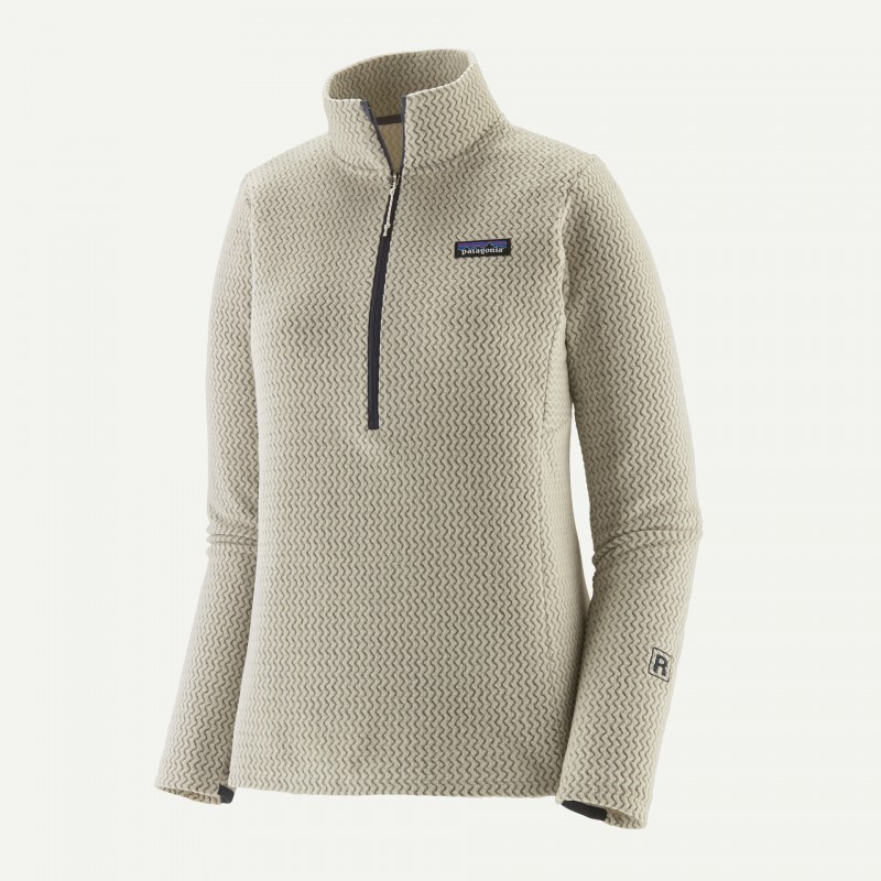 Patagonia R1 Air Zip Neck Wool White Femmes - Patagonia - sporteque.ca