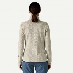 Patagonia R1 Air Zip Neck Wool White Femmes - Patagonia - sporteque.ca
