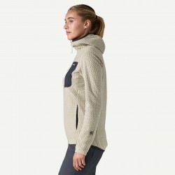 Patagonia Women's R1 Air Full-Zip Hoody Wool White - Patagonia - sporteque.ca