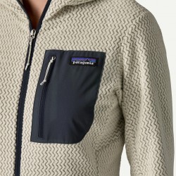 Patagonia Women's R1 Air Full-Zip Hoody Wool White - Patagonia - sporteque.ca