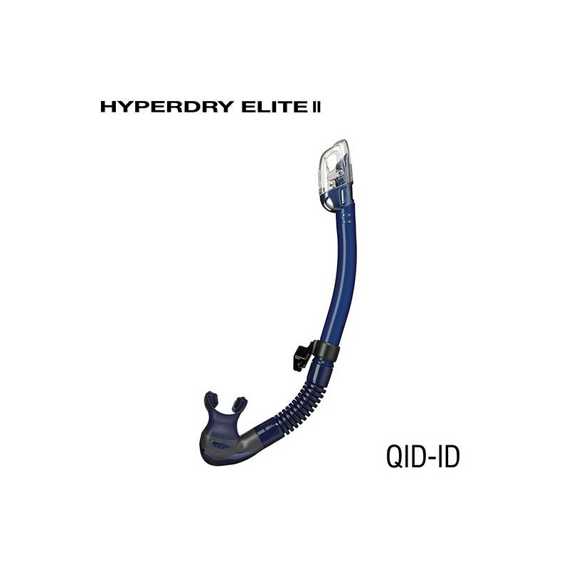 Tusa Hyperdry Elite II Snorkel Indigo - Tusa - sporteque.ca