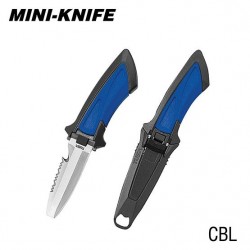 Tusa Mini Knife Blunt Tip Blue - Tusa - sporteque.ca