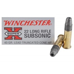 Winchester Super X 22 lr HP Winchester Ammunition Rimfire