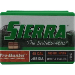 Sierra HP/FN Pro-Hunter 45-70 Cal 400gr - Sierra - sporteque.ca