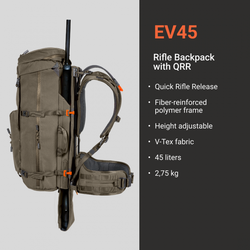 Vorn EV45 Hunting Backpack Ash Green - Vorn - sporteque.ca
