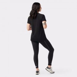 SmartWool T-Shirt Sport UltraLite Noir pour femme - Smartwool - sporteque.ca