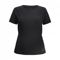 SmartWool T-Shirt Sport UltraLite Noir pour femme - Smartwool - sporteque.ca