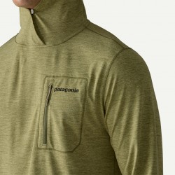 Patagonia Sweat à capuche Capilene Cool Sun pour homme Fitz Roy Truite Câpres Vert - Patagonia - sporteque.ca