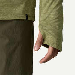 Patagonia Sweat à capuche Capilene Cool Sun pour homme Fitz Roy Truite Câpres Vert - Patagonia - sporteque.ca