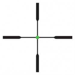 Trijicon Accupoint 1-6x24 Crosshair Green - Trijicon Inc - sporteque.ca