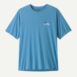 Patagonia T-shirt quotidien Capilene pour homme - bleu rivage - Patagonia - sporteque.ca